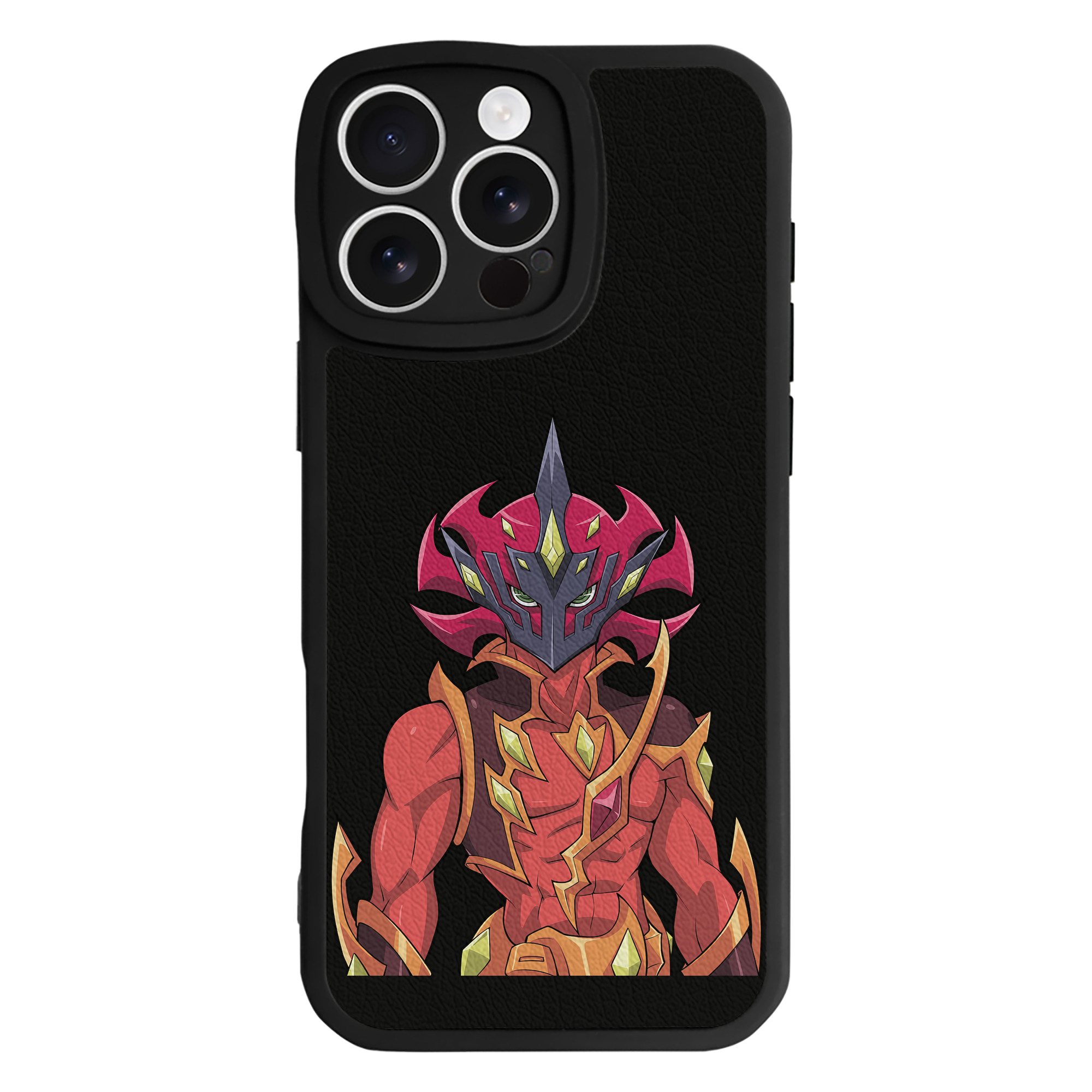 （画像用） 遊☆戯☆王 Yu-Gi-Oh! 【iPhone 16シリーズ対応】シリコンスマホケース（レザー調） 材質：シリコン